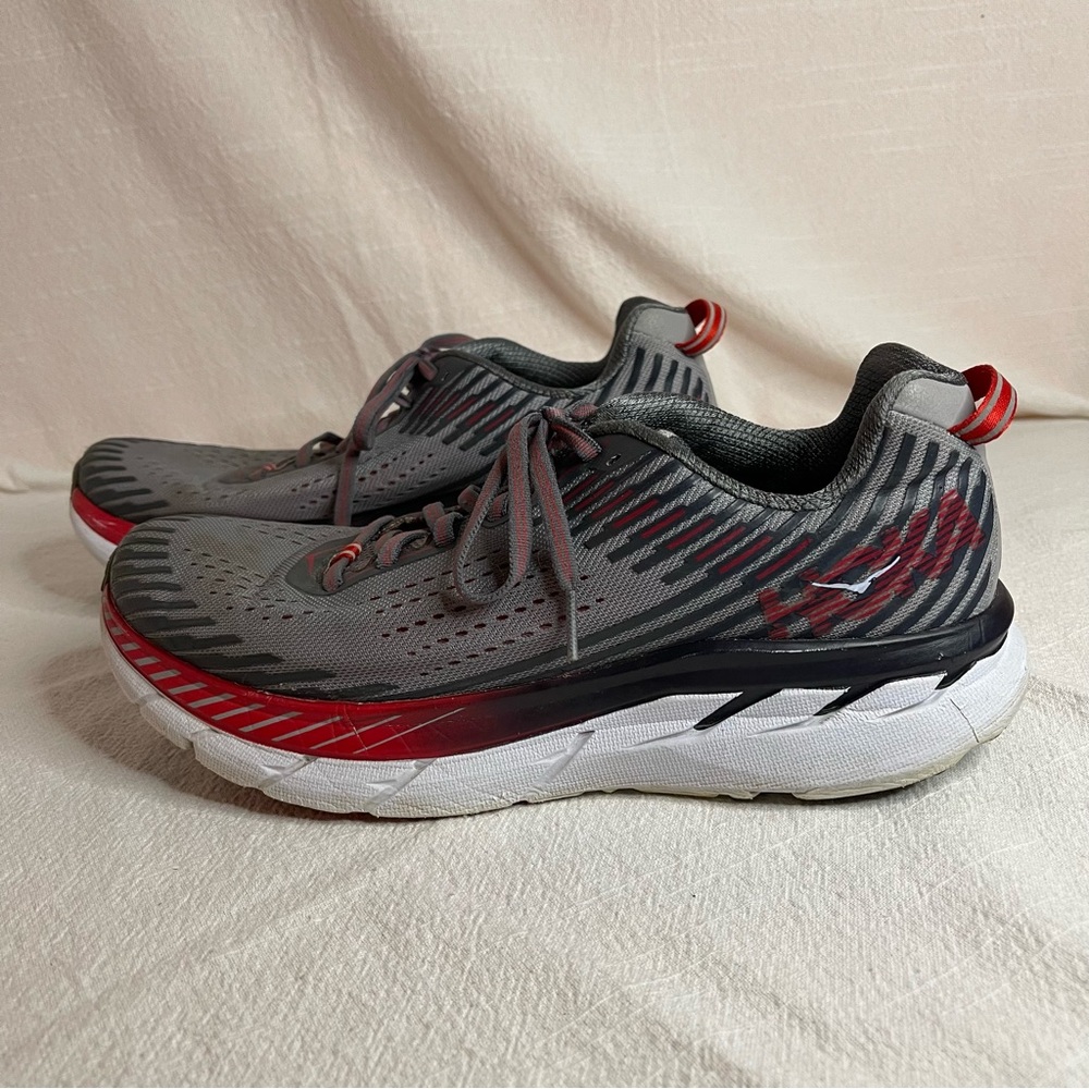 HOKA Clifton 5 One On One Road Running Shoes 10